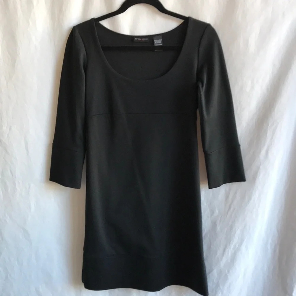 New York & Co. black heavyweight knit dress, size XS